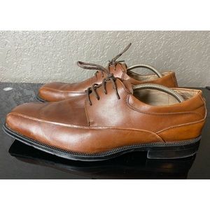 Florsheim 11256-200 Men's Brown Leather Bicycle Toe Oxford Shoes Size 12D